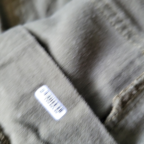 Seven7 Wide-Leg Cropped Pants Fatique Green Size 12 - Picture 8 of 11